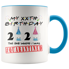 Personalized Quarantine Birthday Toilet Paper Mug|Toilet Paper Crisis Funny Birthday Gift|Funny Social Distancing Birthday Gift FRIENDS Mug