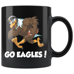 VnSupertramp Swoop Eagles Mascot Coffee Mug Fun Gift Black Coffee Mug -Fun Coffee Mug For Philadelphia Eagles Fans