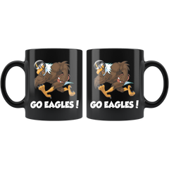 VnSupertramp Swoop Eagles Mascot Coffee Mug Fun Gift Black Coffee Mug -Fun Coffee Mug For Philadelphia Eagles Fans