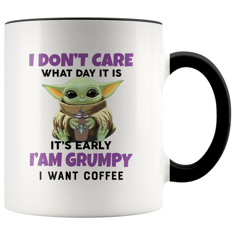 Yoda Grumpy Color Mug