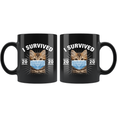 Cat I Survived 2020 Mug