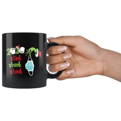 Grinch Stink Stank Stunk Mug - Black