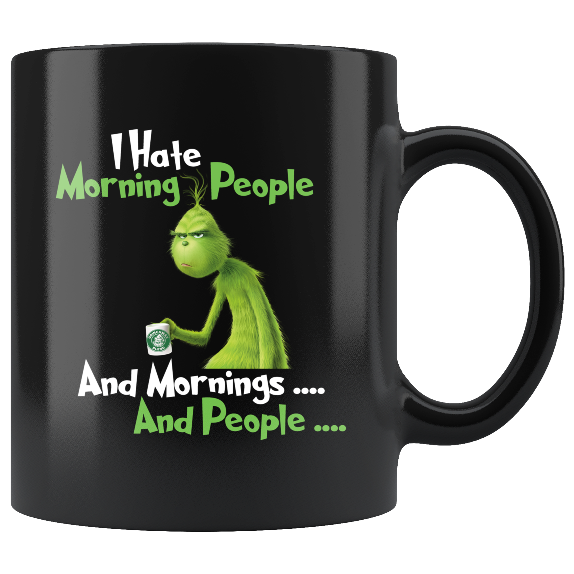 Grinch Stole Christmas Atlanta Braves Mlb I Hate Morning People Polo Shirt  - YesItCustom