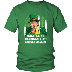 Trump Make St Patricks Day Great Again Funny Trump St. Paddys Day Shirt