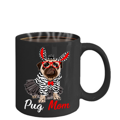 Cute Pug Coffee Mug Pug Mom Pug Lover Gift