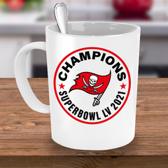 TB Buccaneers Super Bowl LV Champs Coffee Mug