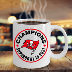 TB Buccaneers Super Bowl LV Champs Coffee Mug