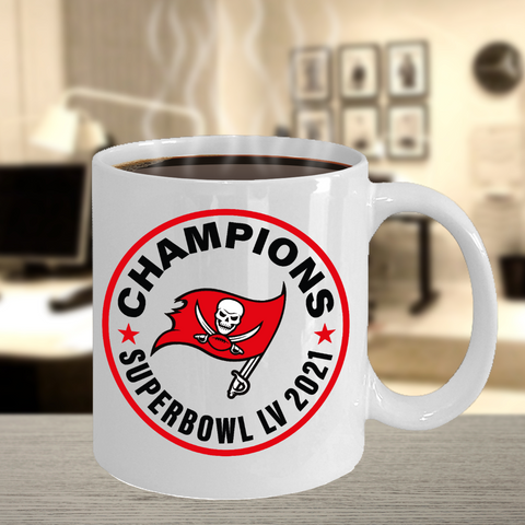 TB Buccaneers Super Bowl LV Champs Coffee Mug