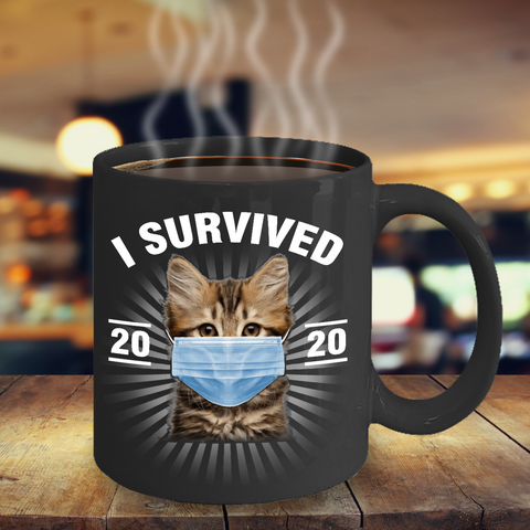 Cat I Survived 2020 Mug