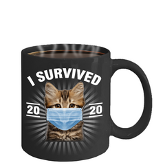 Cat I Survived 2020 Mug