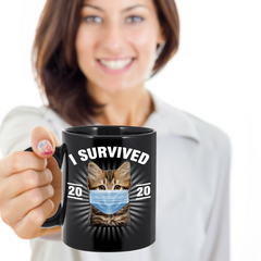 Cat I Survived 2020 Mug