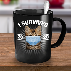 Cat I Survived 2020 Mug