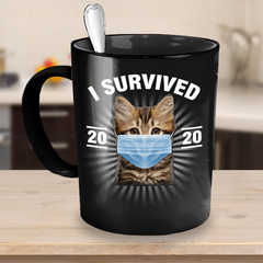 Cat I Survived 2020 Mug