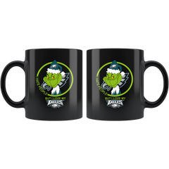 Philadelphia Eagles Grinch I Hate People But I Love My Eagles Funny Coffee Mug Gift