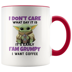 Yoda Grumpy Color Mug