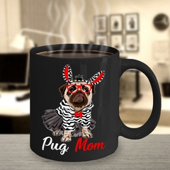 Cute Pug Coffee Mug Pug Mom Pug Lover Gift