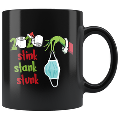 Grinch Stink Stank Stunk Mug - Black