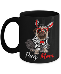 Cute Pug Coffee Mug Pug Mom Pug Lover Gift