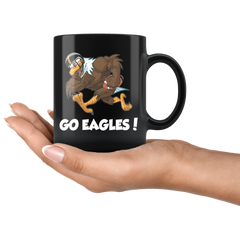 VnSupertramp Swoop Eagles Mascot Coffee Mug Fun Gift Black Coffee Mug -Fun Coffee Mug For Philadelphia Eagles Fans