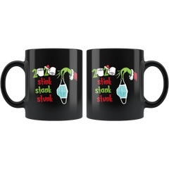 Grinch Stink Stank Stunk Mug - Black