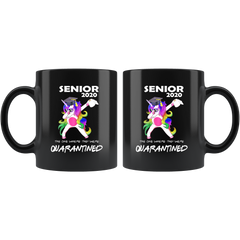 Senior 2020 Toilet Paper Funny Coffee Mug Unicorn Grad Gift|Class of 2020 The One Where They Were Quarantined Mug