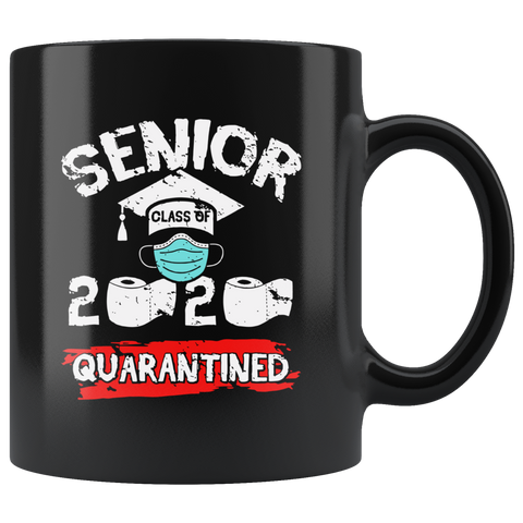 Senior Class Of 2020 Quarantine Graduation Toilet Paper Mug|Funny Graduation Mug