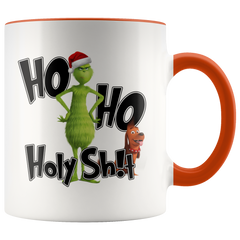 Grinch Ho Ho Holy Shit Grinch Funny Coffee Mug Gift