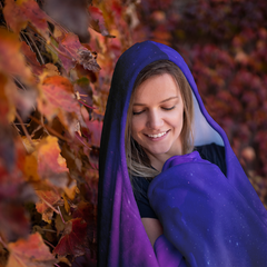 Hooded Blanket - Nebula 4