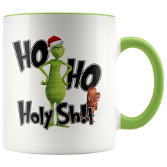 Grinch Ho Ho Holy Shit Grinch Funny Coffee Mug Gift