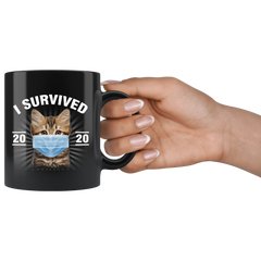 Cat I Survived 2020 Mug